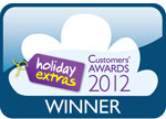 Holiday Extras Customer Awards Logo